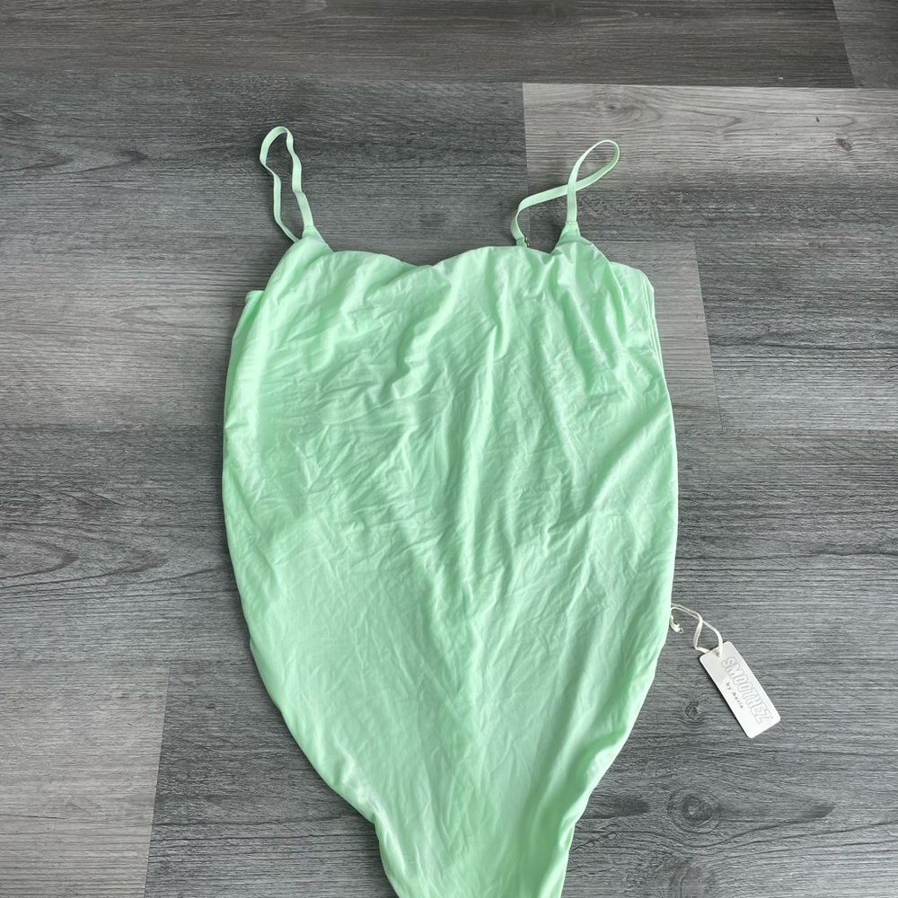Aerie Smoothiez Light Green Bodysuit